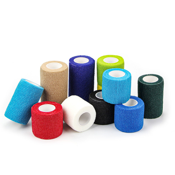 Self Adhesive Non Woven Bandage Wrap for Pets and Athletic Elastic Cohesive Bandage