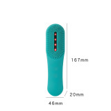 Silicone Face Cleansing Brush USB Rechargeable IPX7 Waterproof 5 Speeds Mini Silicone Facial Cleansing Brush