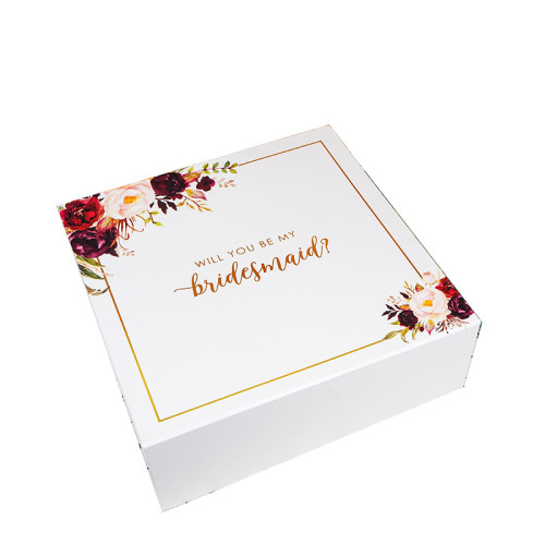 Flat Pack Foldable Cardboard Eco Friendly White Paper Apparel Tshirt Clothes Garment Paper Packaging Boxes Gift Boxes Packing