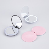 Best hanging high-End handheld portable women makeup mini pocket mirror with led light