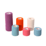 Skin color medical support and fixing cotton self-viscoelastic bandage hemostasis emergency can be standby