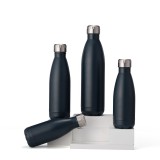 Portable Double Wall 304 Stainless Steel 500ML/17oz Cola Shaped Bottle Sports Sublimation Thermos Cups Vacuum Flask