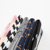 Pink High Quality Design Of Table Tennis Zebra-Stripe Cute Fashion Funny Woman Custom Stocking Wholesale Happy Socks