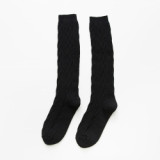 Women Cotton Lady Solid Color School Girl Socks Girls Winter Long Socks Custom Casual Thick Warm Socks Winter