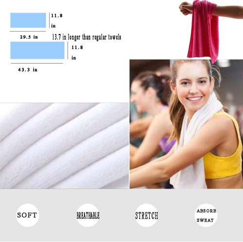 Custom Logo Print Microfiber Towel Gym Absorbing Towel Quick Dry Microfibrer Towel