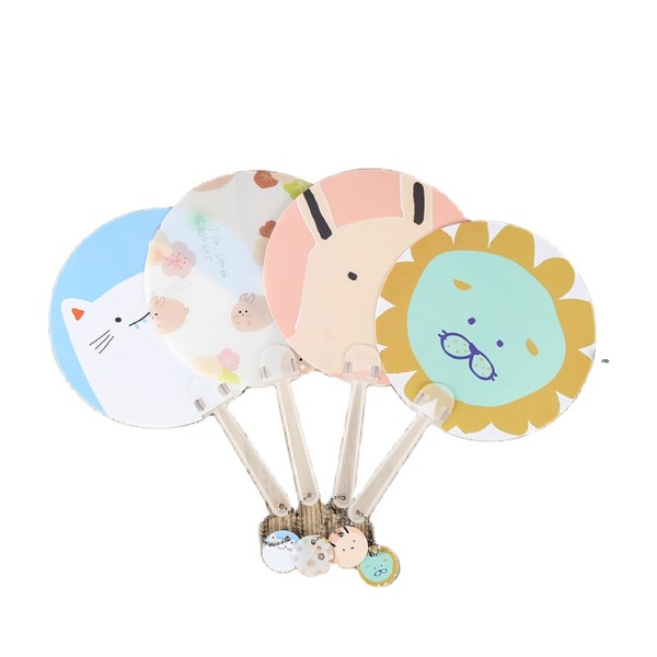 Free promotional gifts hand fan plastic personalize bulk custom