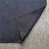 China suppliers customized logo microfiber waffle sports golf towel with grommet and iron hook