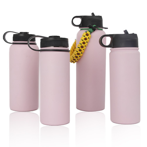 Unique design 950ml double wall 18/8 outdoor sports stainless steel coffee mug camping  Insulation vacuum flask