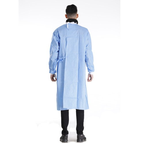 Disposable Non Woven SMS Isolation Gown