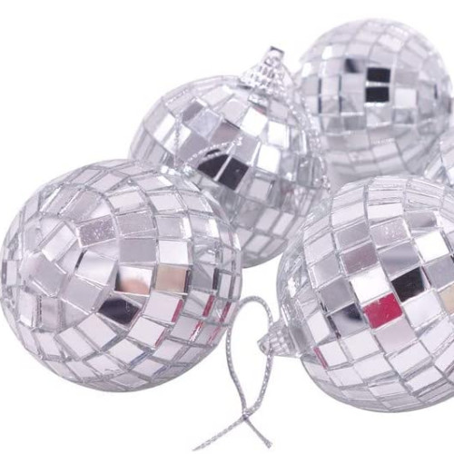 White  Christmas hanging  drum Christmas tree ornament ball for Christmas  home decoration
