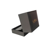 High Quality Jewelry Box Custom Logo Cardboard Wedding Ring And Watch Boxes Velert For Gift Sets Packaging