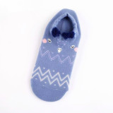 Female's Autumn and Winter Socks New Korean Cartoon Socks Japanese Cute Low-cut Boat Socks Factory Direct Wholesale