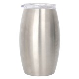 New design 650ml bucket of cups stainless steel vacuum insulation water tumbler with straw and lid