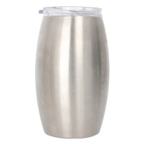 New design 650ml bucket of cups stainless steel vacuum insulation water tumbler with straw and lid