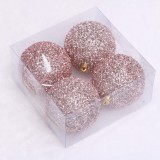 Fashionable decoration Shatterproof plastic Christmas Tree Ornaments ball Set