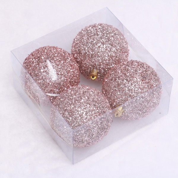 Fashionable decoration Shatterproof plastic Christmas Tree Ornaments ball Set