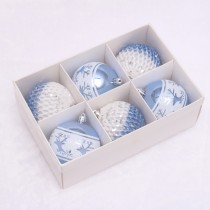 Hot Sale  Plastic Ball for Christmas Tree hanging with Painted