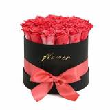Custom Printed Logo Recycled Retangle Soap Rose Flower Gift Box