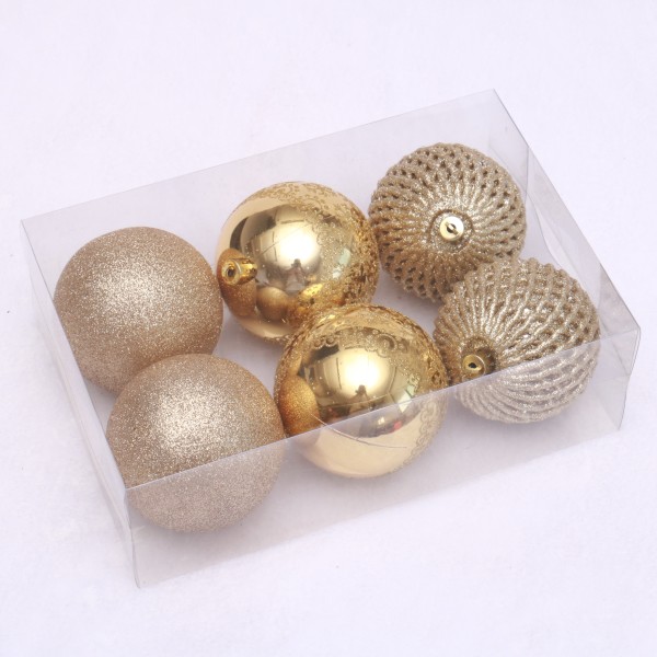 Tree Ornament Plastic Ball for Indoor Hanging Decorate