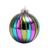 Colorful Hand Painted Glass Christmas ball Ornaments Christmas bauble Christmas items