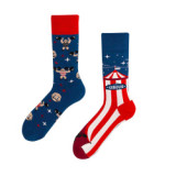 Winter Women Socks New Creative Couple Style Trendy Socks Fashion Personality Popular Trend Cartoon Jacquard Long Tube Cotton