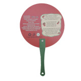 Promotional gift 3d Plastic hand fans custom printed logo Pp hand held fans for idol