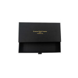 custom printing wallet and belt gift boxes luxury texture paper wallet box packaging