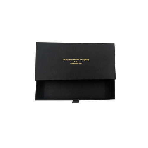 custom printing wallet and belt gift boxes luxury texture paper wallet box packaging