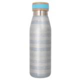 Hot sale 400ml customized stainless steel vacuum flask portable sports insulated cola water bottle with wood lid