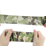 Camo Design Self Adherent Wrap 12 Pack of Cohesive Bandage Medical Vet Tape for First Aid/Sports/Wrist/Ankle
