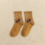 2021 Low Moq Christmas Socks Men And Women Cotton Socks New Design