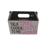 Personalized Wholesales Kraft paper Fast Food Milk Drink and Cake Packaging Takeaway Takeout Boxes with PVC window