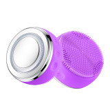 Best Selling Beauty Product  Electric Ultrasonic Face Massager Silicone Facial Cleansing Brush