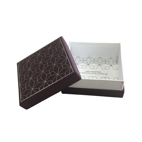 Online shipping shop custom design hot fashion design jewelry packing box with different insert