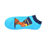 Popular Logo Street Animal Astronaut Cactus Creative Happy Breathable Men Happy Cotton Socks Socks Wholesale