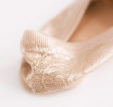 Spring Summer New Boat Socks Women's Summer Non-Slip Lace Thin Invisible Socks Ankle Socks
