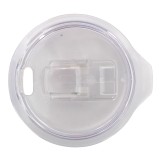Custom design 600ml portable straight water cups double wall plastic water travel tumblers with lid and straw