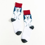 Cartoon Cotton Funny Couple Socks Street Sport Style Sweat Absorption Casual Lovers Socks