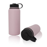 550ml large capacity portable insulation Bpa-Free stainless steel  Vacuum sports bottle with the handle