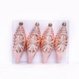 Special shape Christmas ball ornament for home and tree decoration