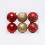 Wholesale Manufacture Christmas Tree Accessories Decoration Plastic Christmas Ball
