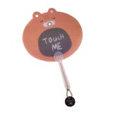 Promotional gifts  plastic hand portable fan custom print folding