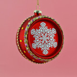 New design skating shoes glass  decoration 10cm tree hanging glass ornaments
