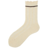 Custom Wholesale Design Striped Cute Cotton Keep Warm Girls Women Fleece Floor Wool Socks