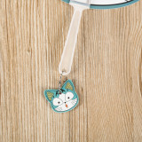 Various styles anime cute plastic pan white hand fan plastic customized promotion plastic hand fan
