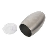 New design 650ml bucket of cups stainless steel vacuum insulation water tumbler with straw and lid