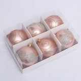 13*6.5cm Plastic Special Shape Ornament for Christmas Tree Decoration