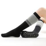 Full Finger And Half Finger Middle Tube Ladies Yoga Socks Yoga Pilates Sock For Women Non-Slip Cotton Wholesale