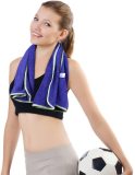 Mix three colors Absorbent fast drying outdoor sports microfiber towels set soft sweat Gym towel