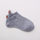 Wholesale cotton short socks tenn girls invisible socks cute odor resistant soft  low cut ankle socks for women